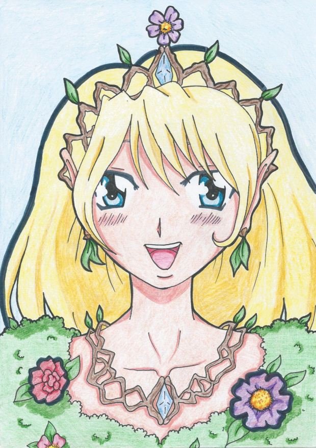 Queen fairy (colored)