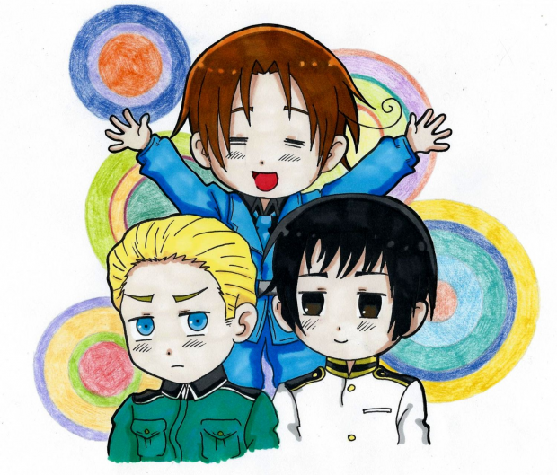 Hetalia axis chibi's