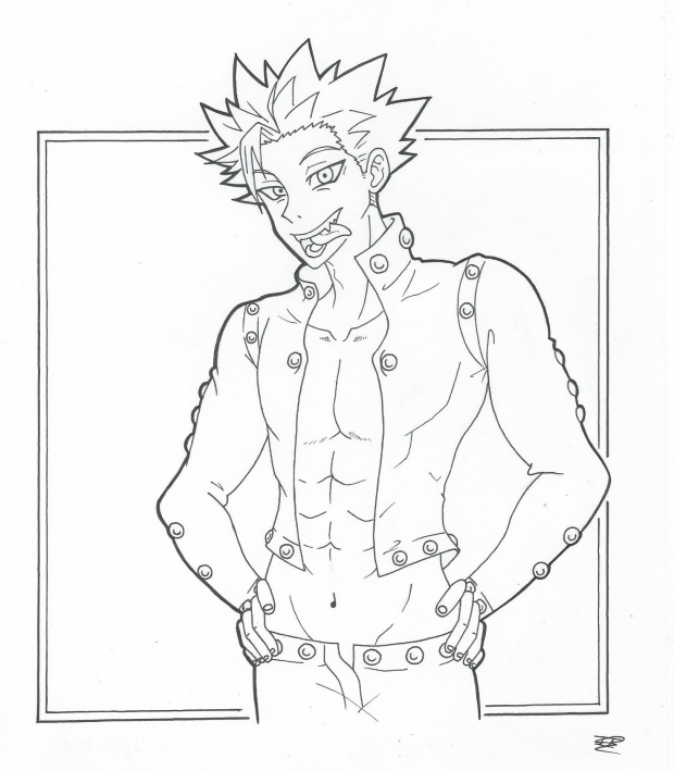 Ban (line art)