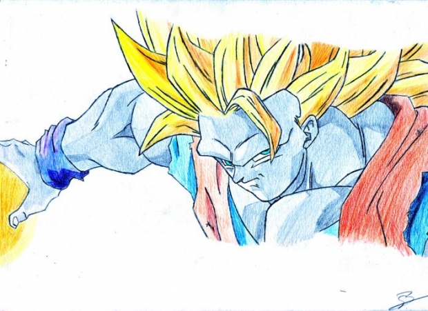 Goku 3rd Form (a) - Old Work