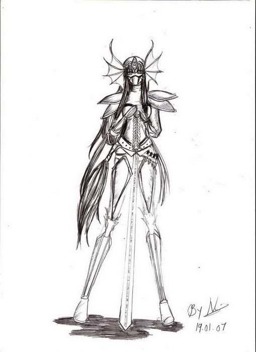 A Goddess Preparing For War