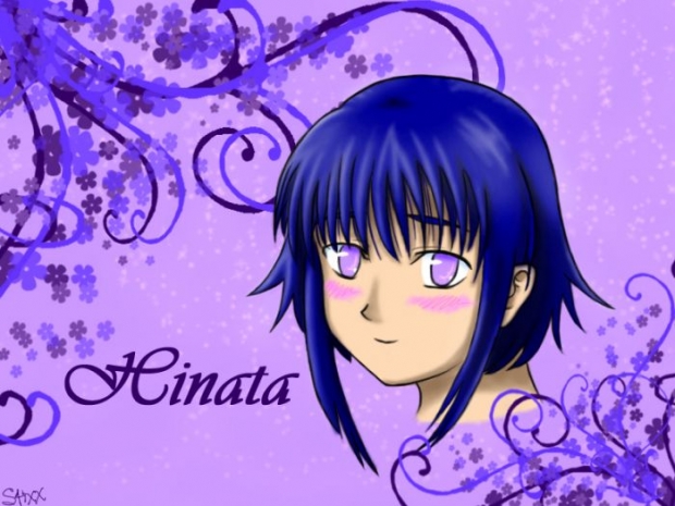 A Blushing Hinata