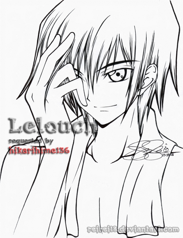 Lelouch lineart