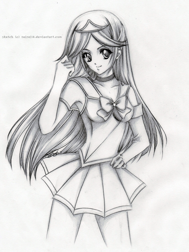 Sailor Antares sketch