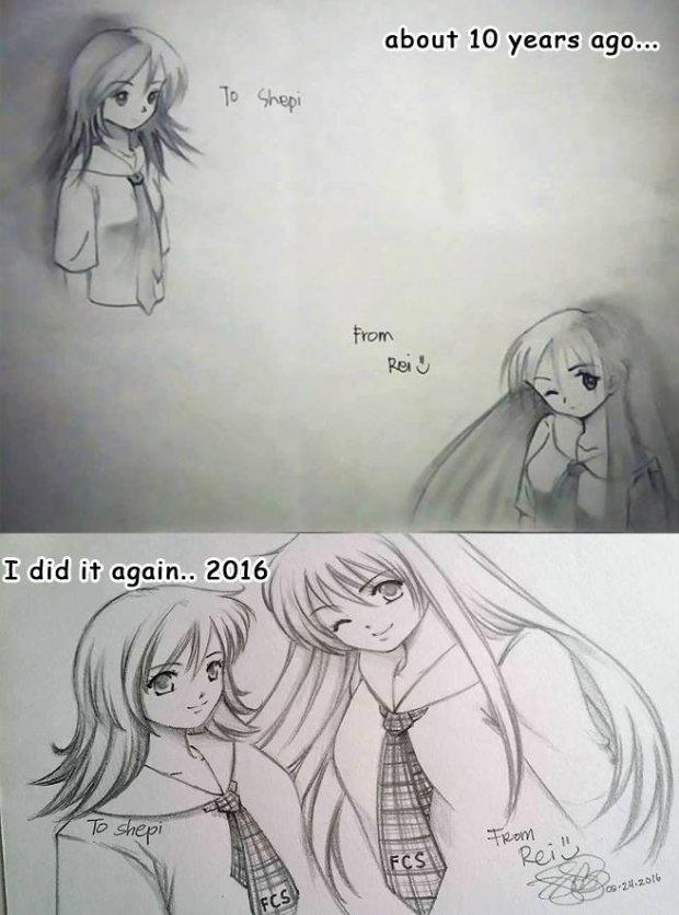 about 10 years ago...