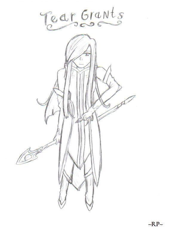 Tear Grants lineart