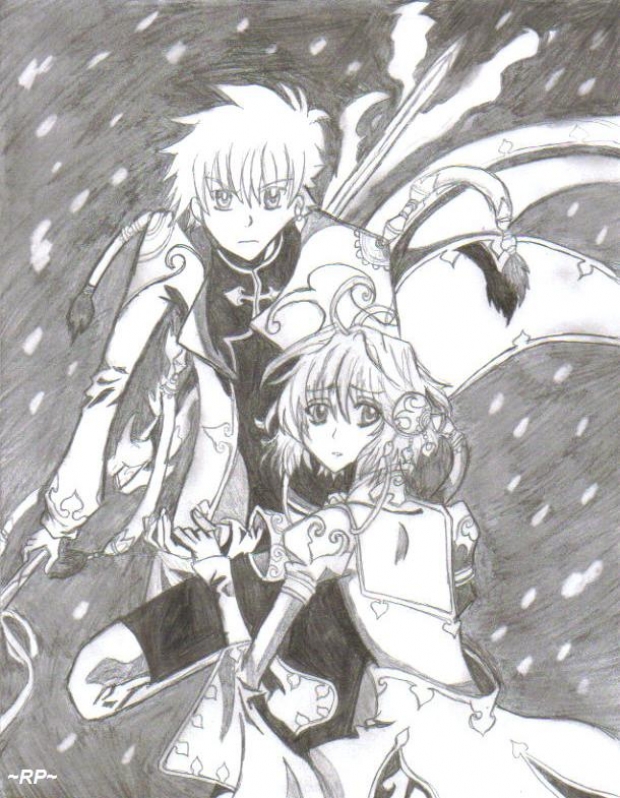 Syaoran and Sakura
