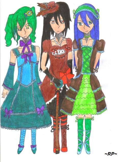 Mei, Haru, and Sora ~lolita~