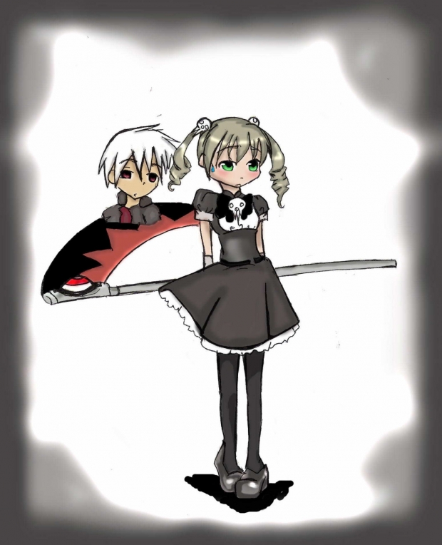 Maka in a dress