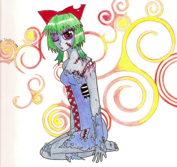 Living Dead Girl colored
