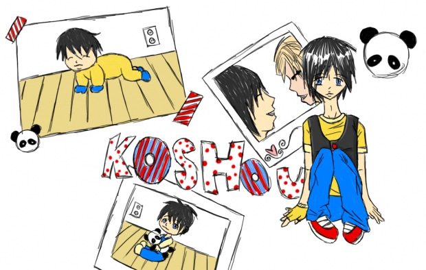 Koshou Scrapbook Page