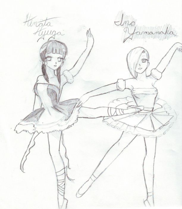 Hinata And Ino Ballet