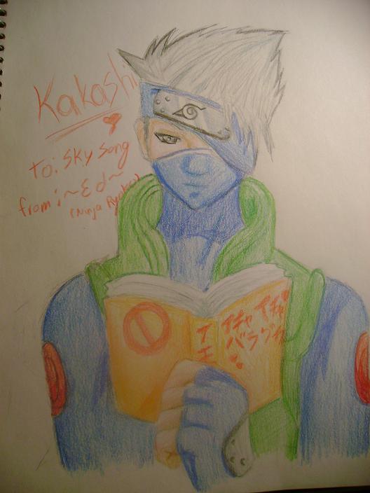 Art-trade W/ Sky Song ~kakashi~