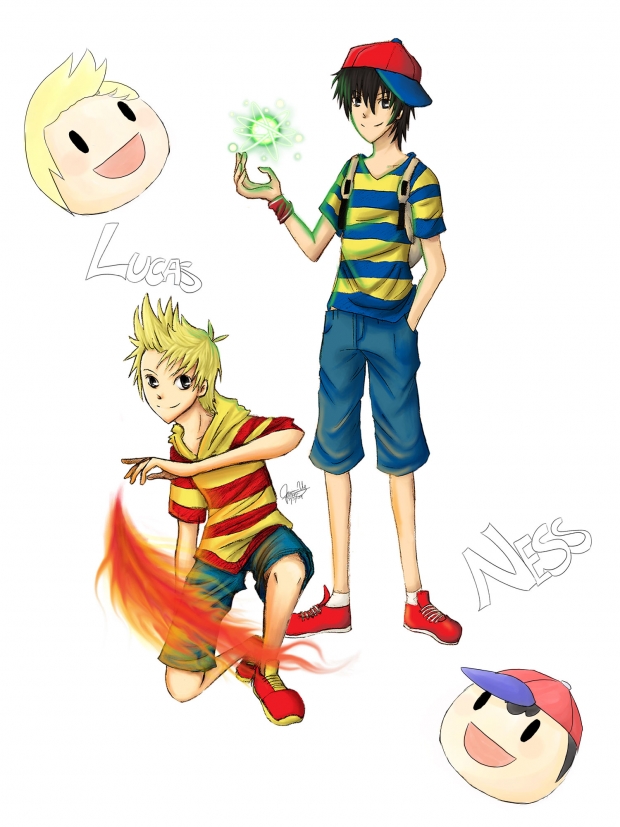 Older Ness and Lucas