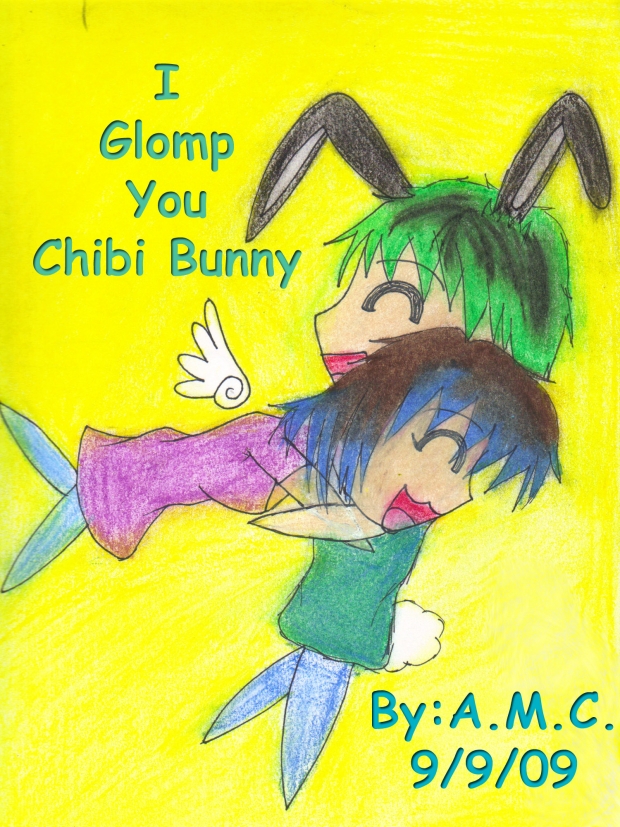 I Glomp You Chibi Bunny :3