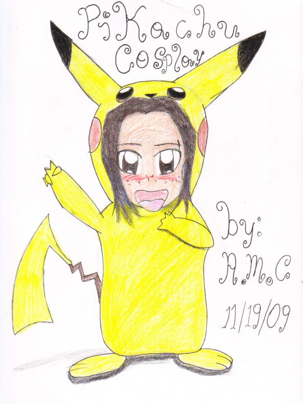 Random Pictures: Pikachu Cosplay :3