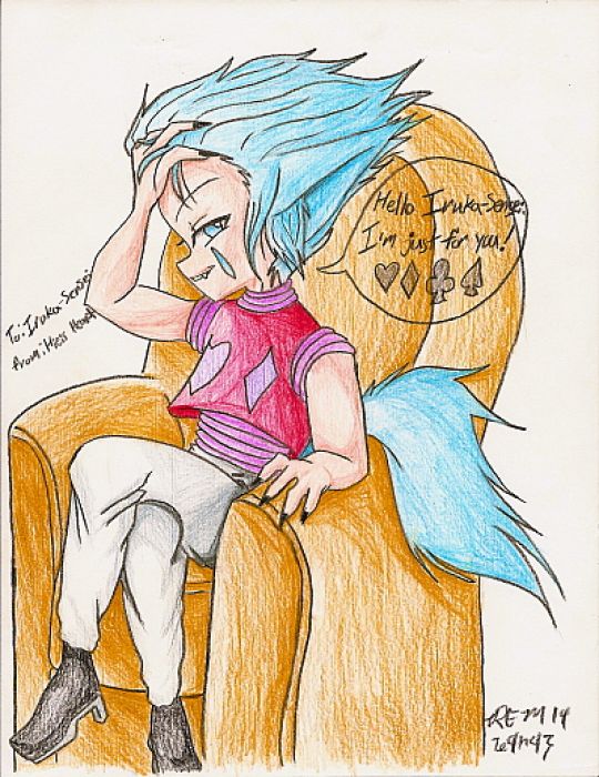 Persent For Iruka Sensei!