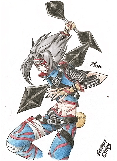 Haseo As A Ninja!!!!xd