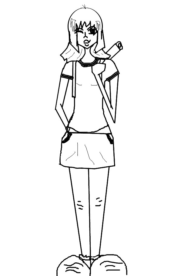 Dora the Explorer - LineArt