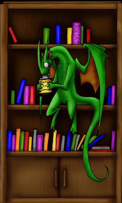 Dragon On A Bookshelf