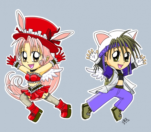 Team Negi Ramen - Chibi Style