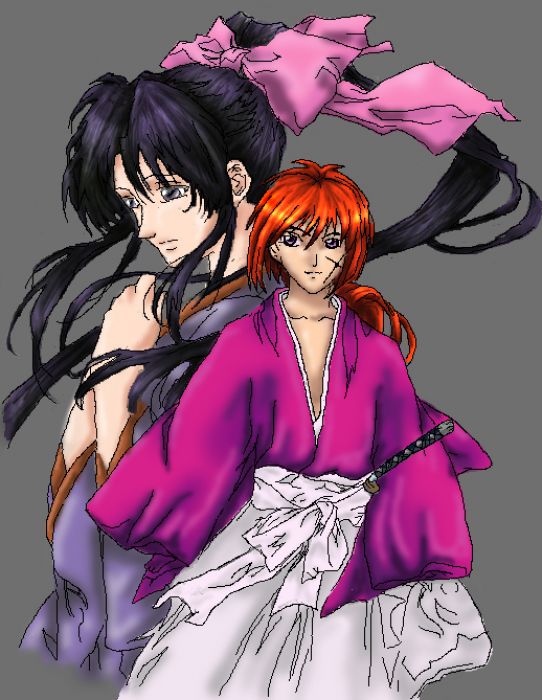 Kenshin And Kaoru By Crimson Zombie