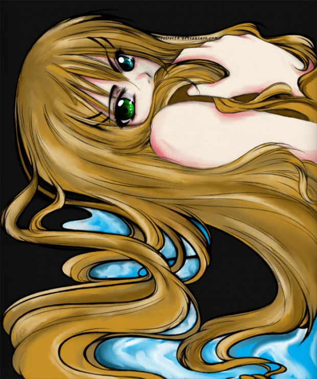 Stream Brown 2 Blue----Reirei18's lineart