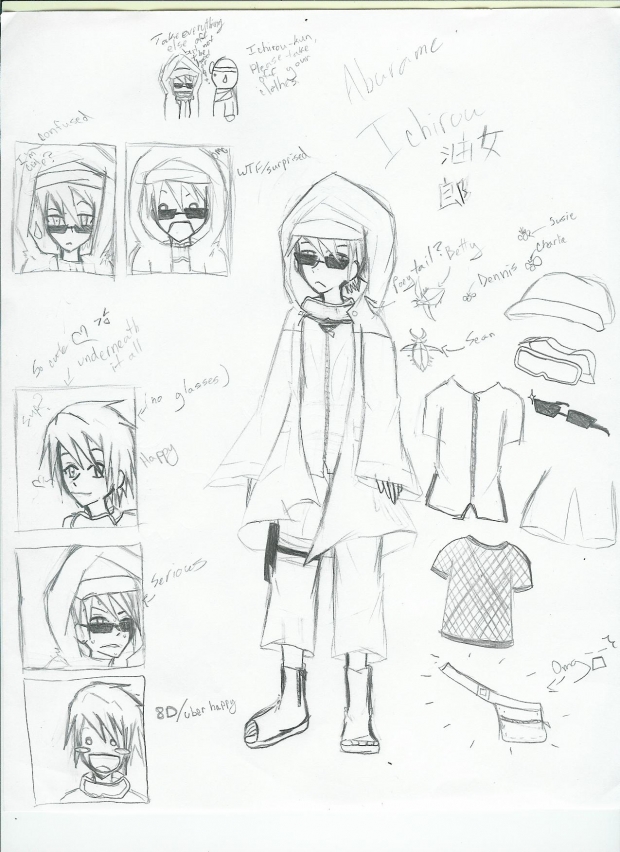 Ichirou- character layout