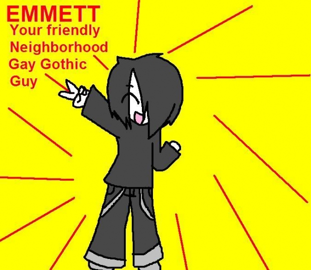 Emmett- Your Friendly Neightborhood Gay Gothic Guy