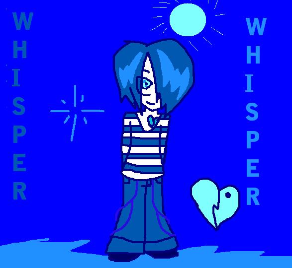 Whisper's Blue Ba Da De Ba Da Da!!