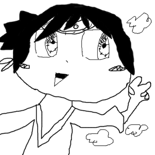 Sasuke-kun, Black And White