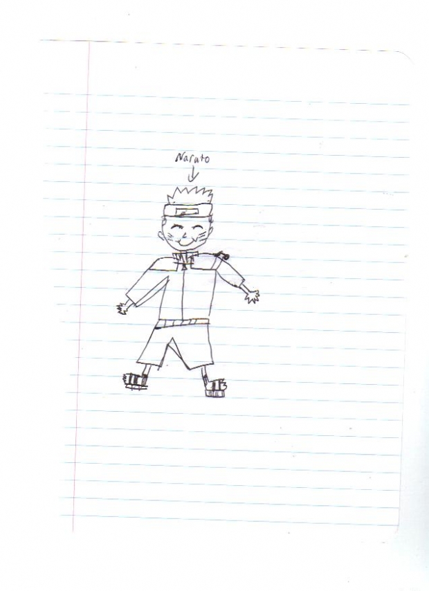 Weird Naruto Drawing