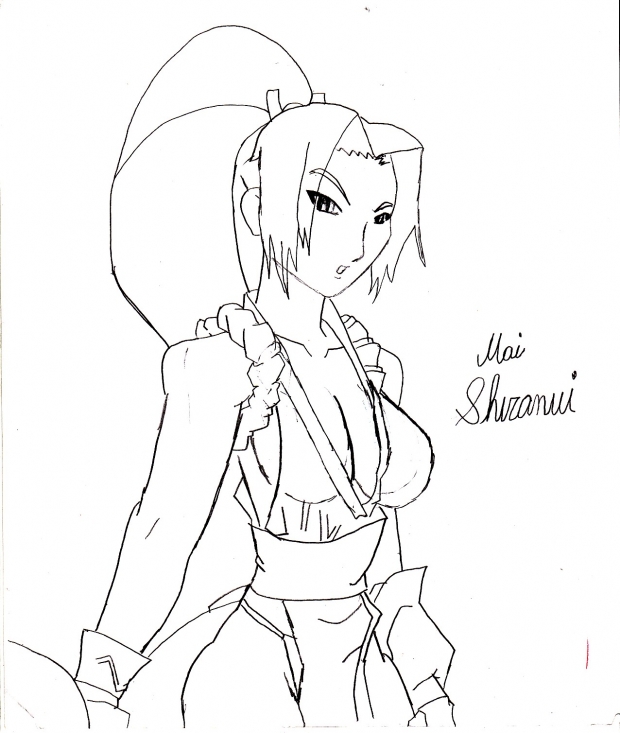 Mai Shiranui "donate"