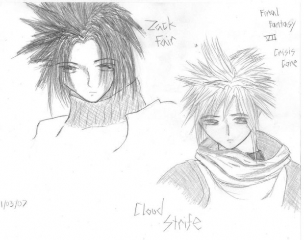 Zack And Cloud: Crisis Core