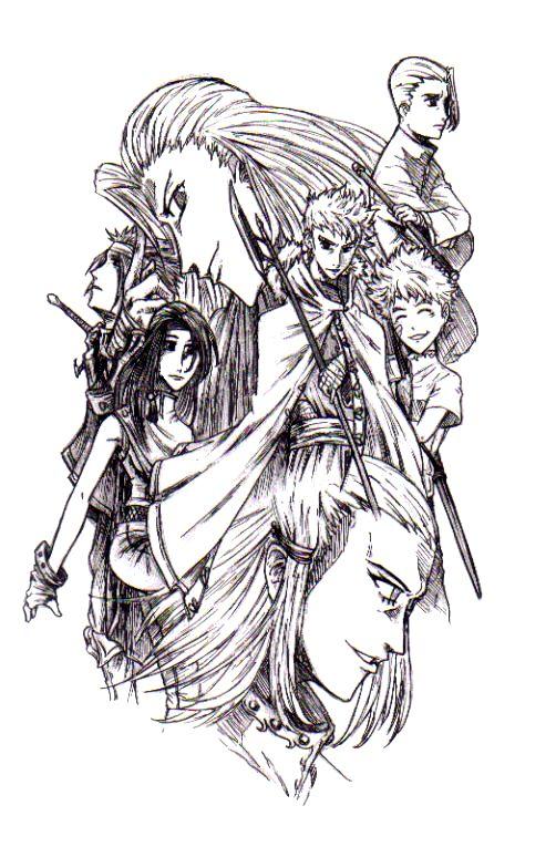 Manga Cover Art(1st Draft)