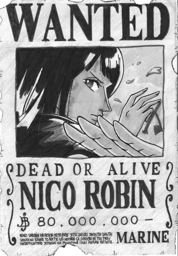 wanted nico robin