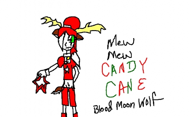 Mew Mew Candy Cane!~ ^-^