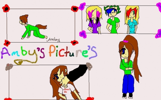 Amby's Scrapbook pictures XD Hilarious!!