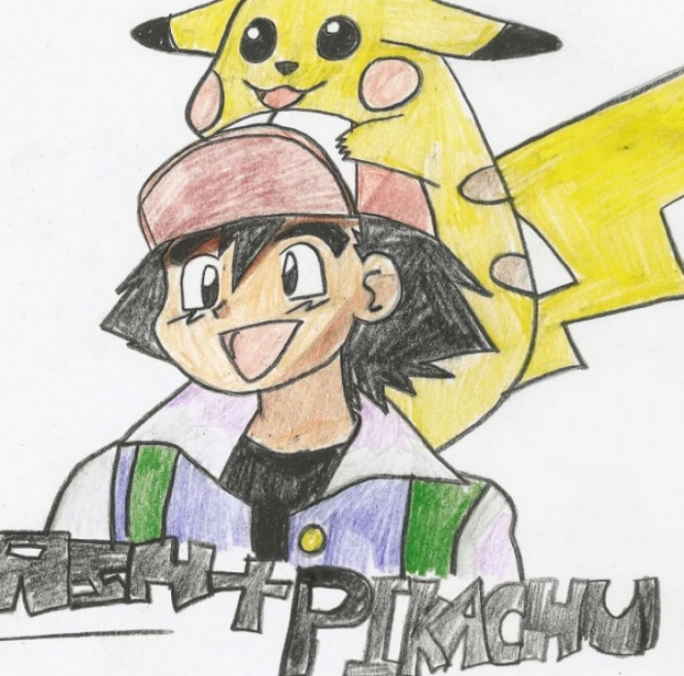 Pickachu And Ash