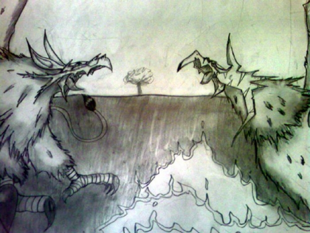 Dark Griffon Vs. Black Phoenix