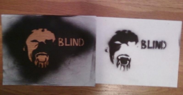 blind stencil