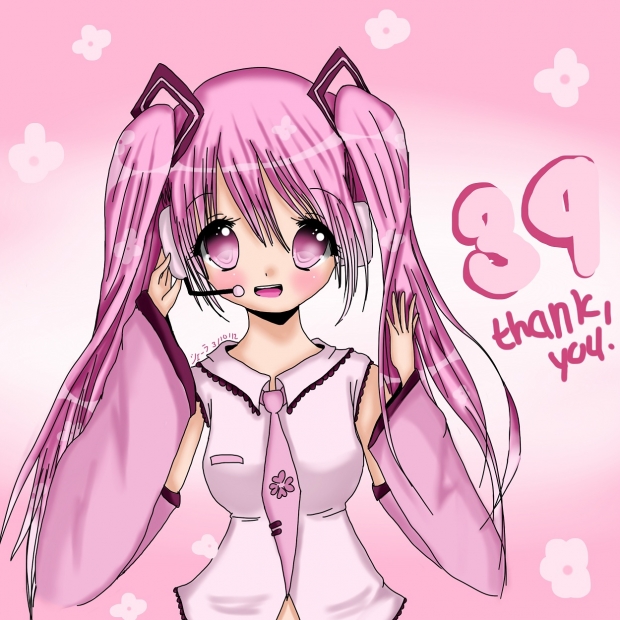 39's Giving's Day: Sakura Miku