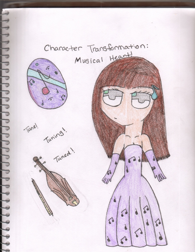 Character Transformation: Musical Heart!