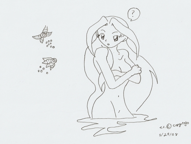 Princess Sasumi meets faries