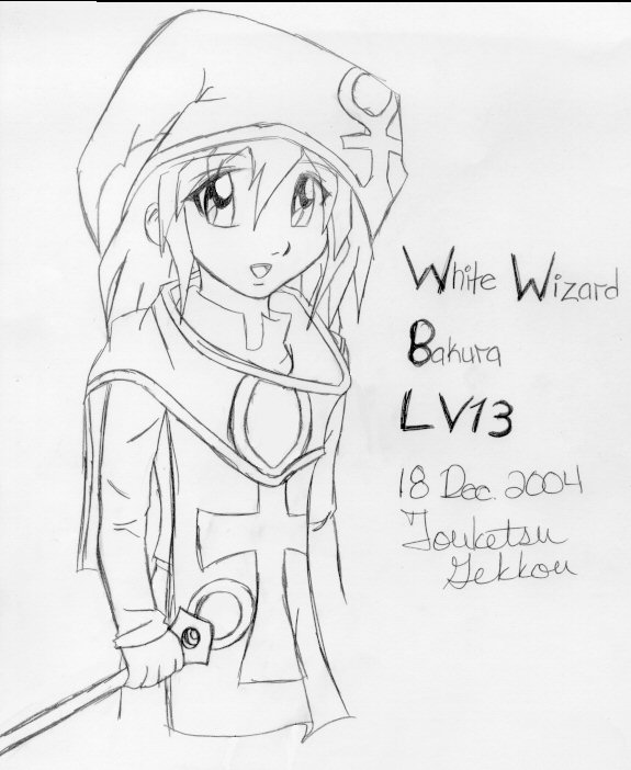White Wizard Bakura LV13