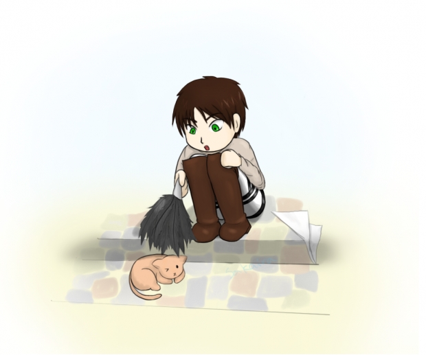 Cleaning Break: Attack on Kitten