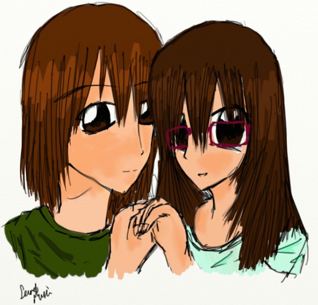 Girl and Boy Colored PROPERLY