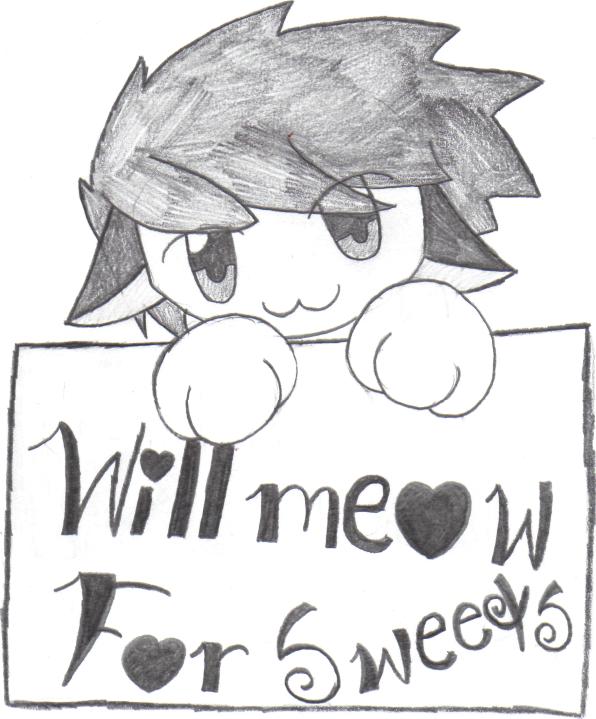 Will Meow for Sweets