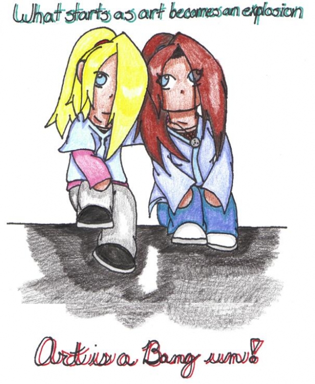 Deidara and Deiara (leeluver1's contest)