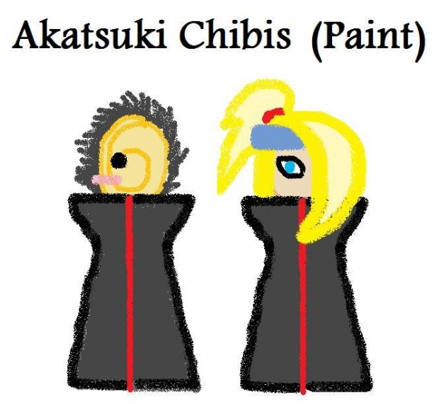 Akatsuki Chibis (Paint)